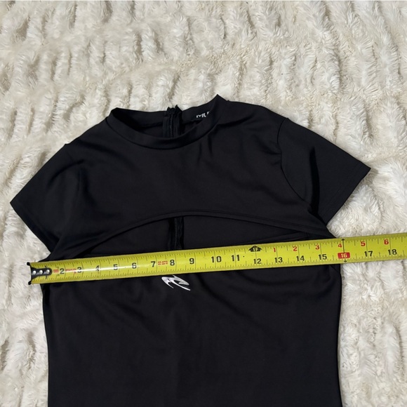 MURCI Women’s Fitted Cut Out Bodysuit Top - Picture 13 of 14